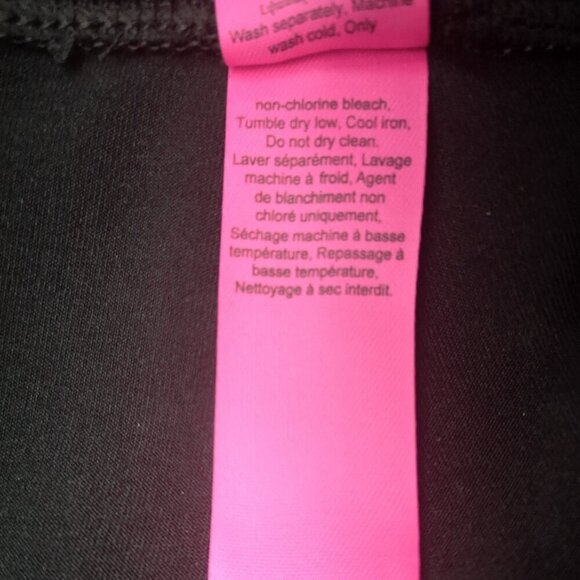 La Senza Ladies Size XL Black Ankle Length Wide Waistband Leggings - Picture 6 of 12